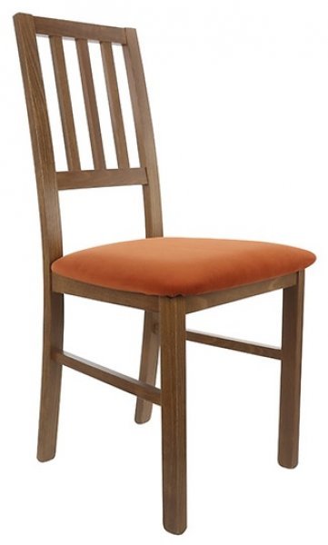 Black Red White - Jedilni stol Aren - Stirling hrast/oranžen