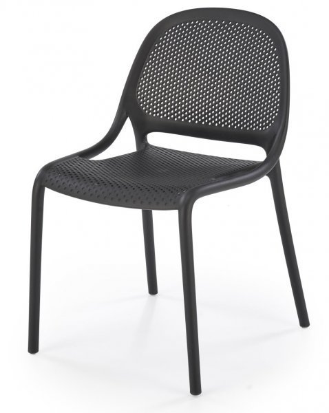 Halmar - Jedilniški stol K532 - črn