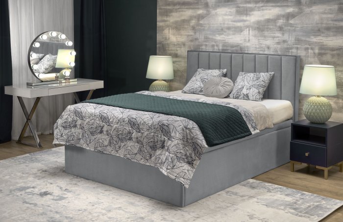 Halmar - Dvižna postelja Asento 160x200 cm - siva