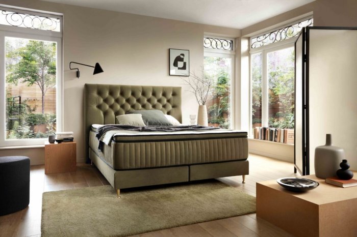 Comforteo - Boxspring postelja Astoria - 160x200 cm