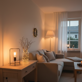 Namizne svetilke za božično vzdušje